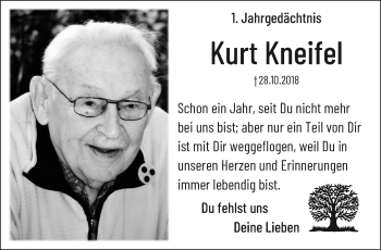 Traueranzeige von Kurt Kneifel von trauer.mein.krefeld.de