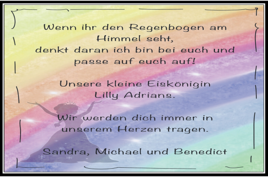 Traueranzeige von Lilly Adrians von trauer.extra-tipp-moenchengladbach.de